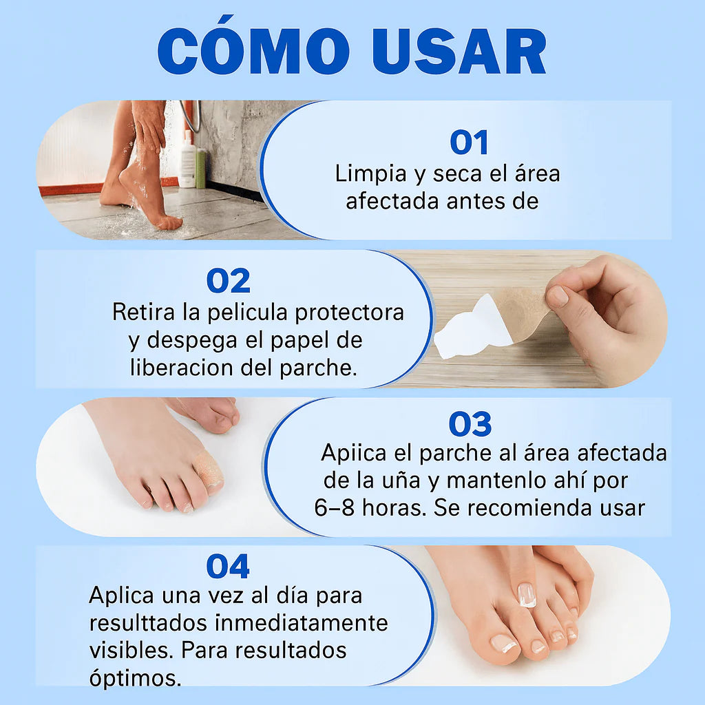 Parches Reparadores de Uñas con Hongos 2x1 cajas (Total 32 unidades) EDICION LIMITADA