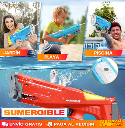 "SHARK EXTREME" PISTOLA DE AGUA ELÉCTRICA